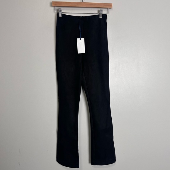 TUCKERNUCK Noir Faux Suede Ashford Pants - Picture 6 of 11